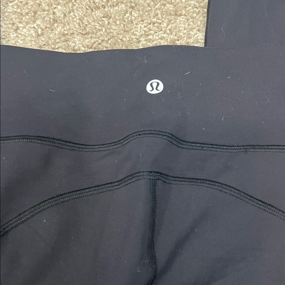 Lululemon Black High-Waisted Leggings Sz 4